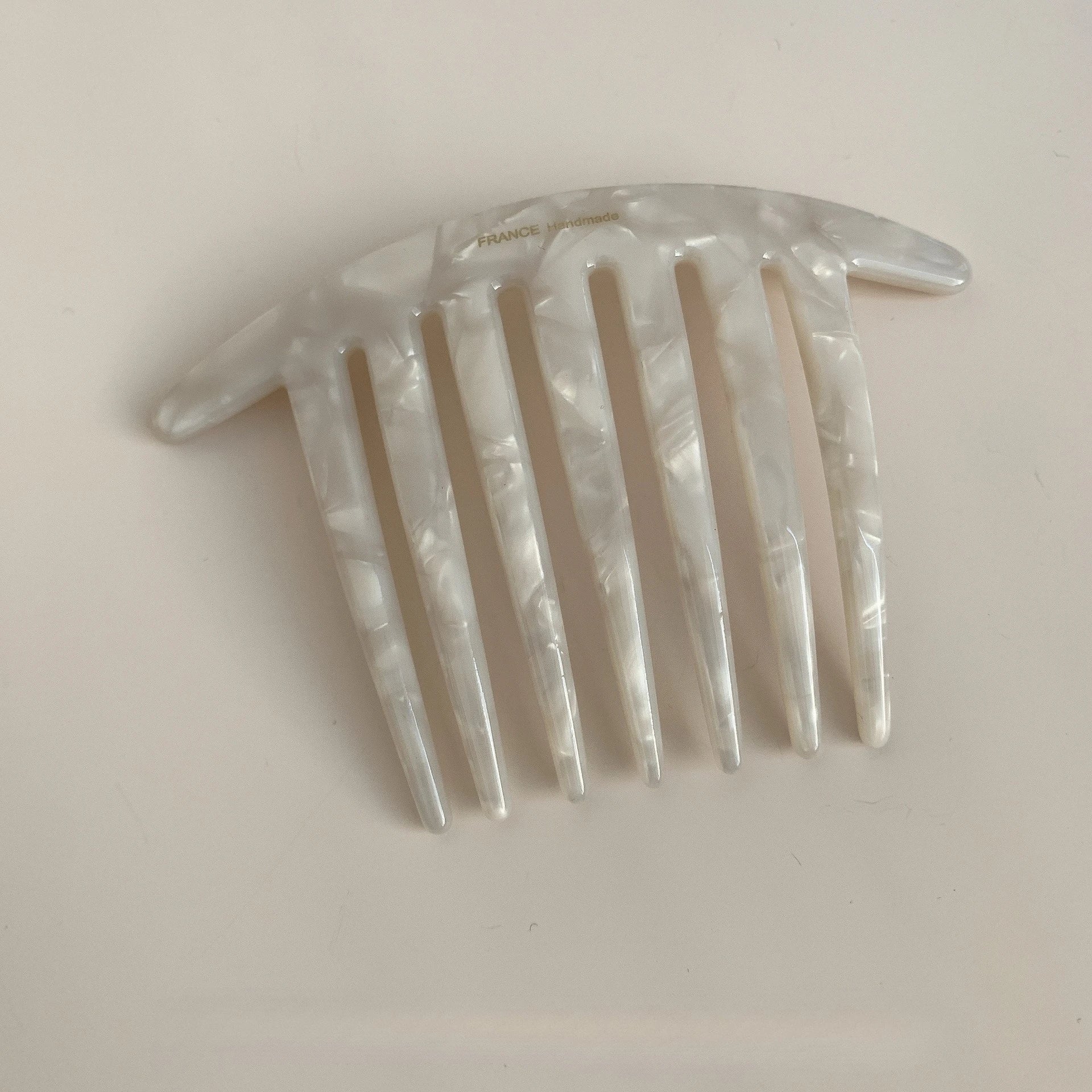 2025 New French U-shaped Hairpin with Meatball Head Comb Modern Simple Seven Toothed Hairpin Versatile Comb