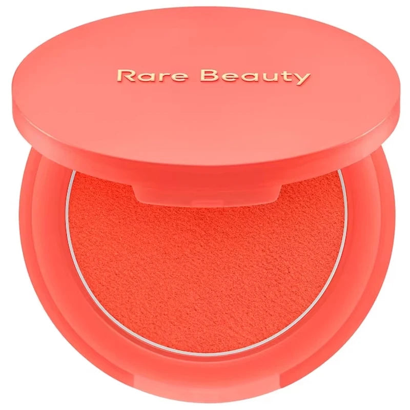 Rare Beauty Blush Mashed Potatoes Texture It Doesn't Look Dull When Applied with Makeup Dip The Brush Saturation Slightly High