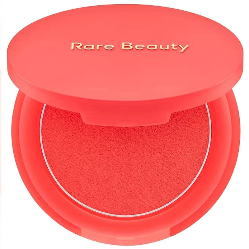 Rare Beauty Blush Mashed Potatoes Texture It Doesn't Look Dull When Applied with Makeup Dip The Brush Saturation Slightly High