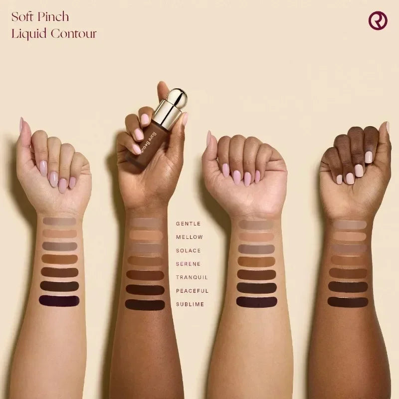 Rare Beauty Soft Pinch Face Contour Liquid Bronzer Shade Smooth Blush Cream Highlight Lasting Natural Waterproof Brighten Makeup