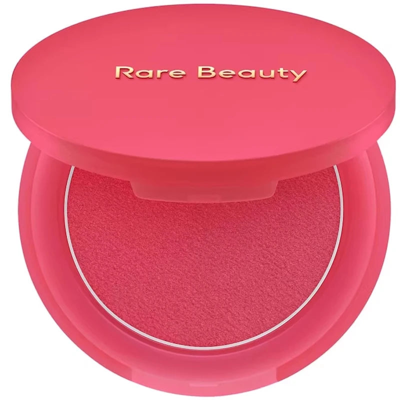 Rare Beauty Blush Mashed Potatoes Texture It Doesn't Look Dull When Applied with Makeup Dip The Brush Saturation Slightly High