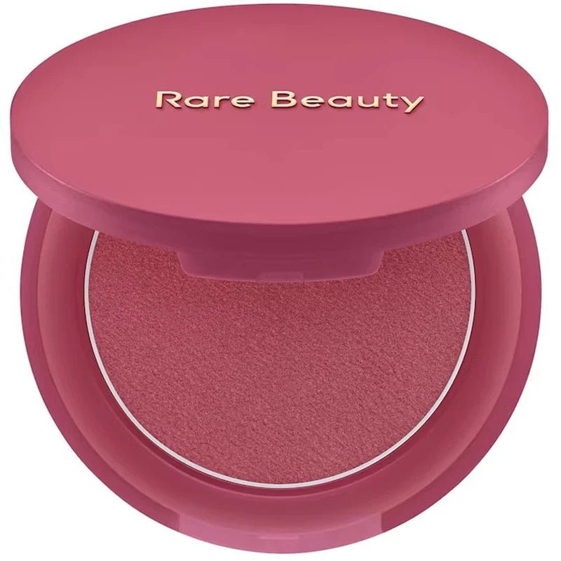 Rare Beauty Blush Mashed Potatoes Texture It Doesn't Look Dull When Applied with Makeup Dip The Brush Saturation Slightly High