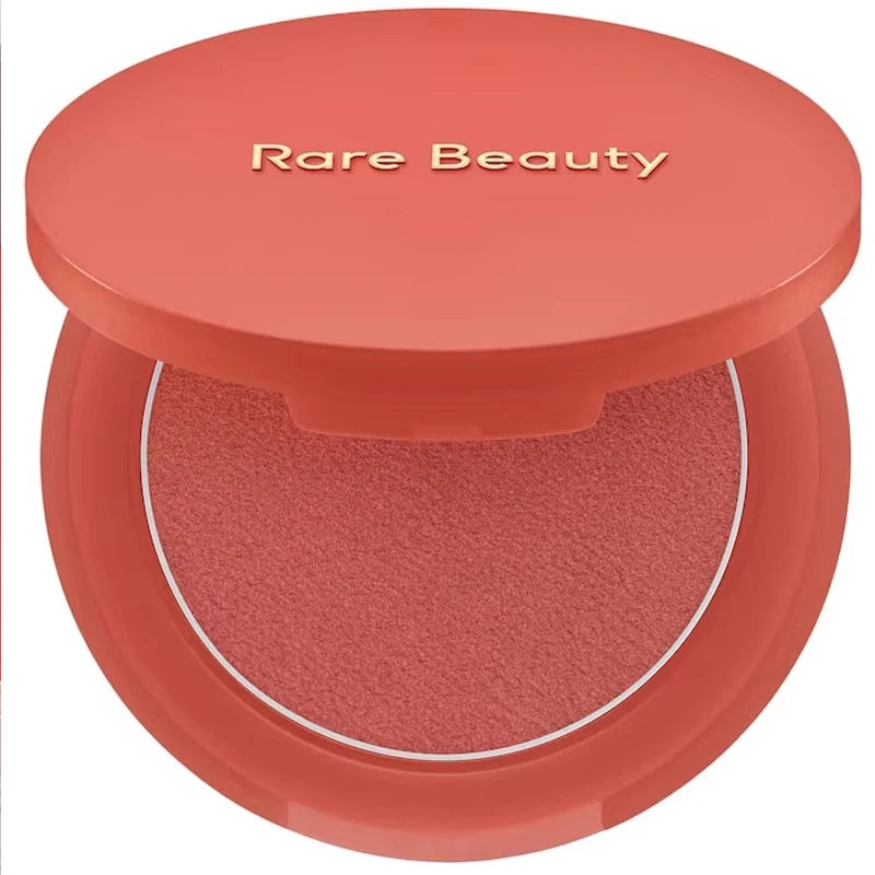 Rare Beauty Blush Mashed Potatoes Texture It Doesn't Look Dull When Applied with Makeup Dip The Brush Saturation Slightly High